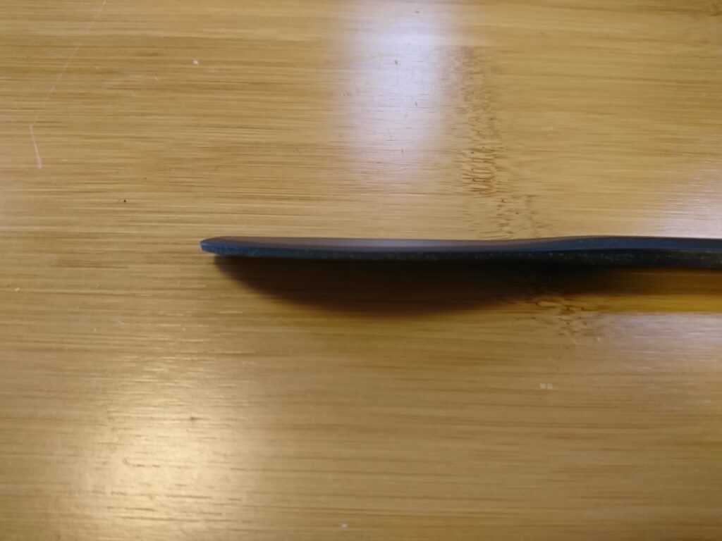 ナイフの側面