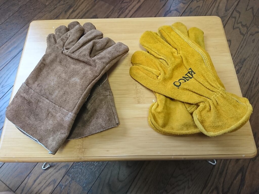 ワークマン「ワークグローブ WG-800」とKinco Gloves【キンコグローブ50】
