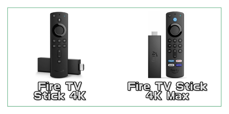 Fire TV Stick 4K Maxと従来のFire TV Stick 4K との違い