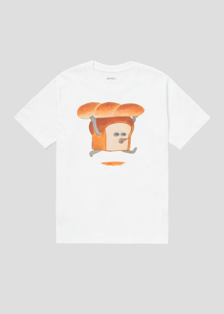 パンどろぼう カバー(パンどろぼう)｜コラボTシャツ