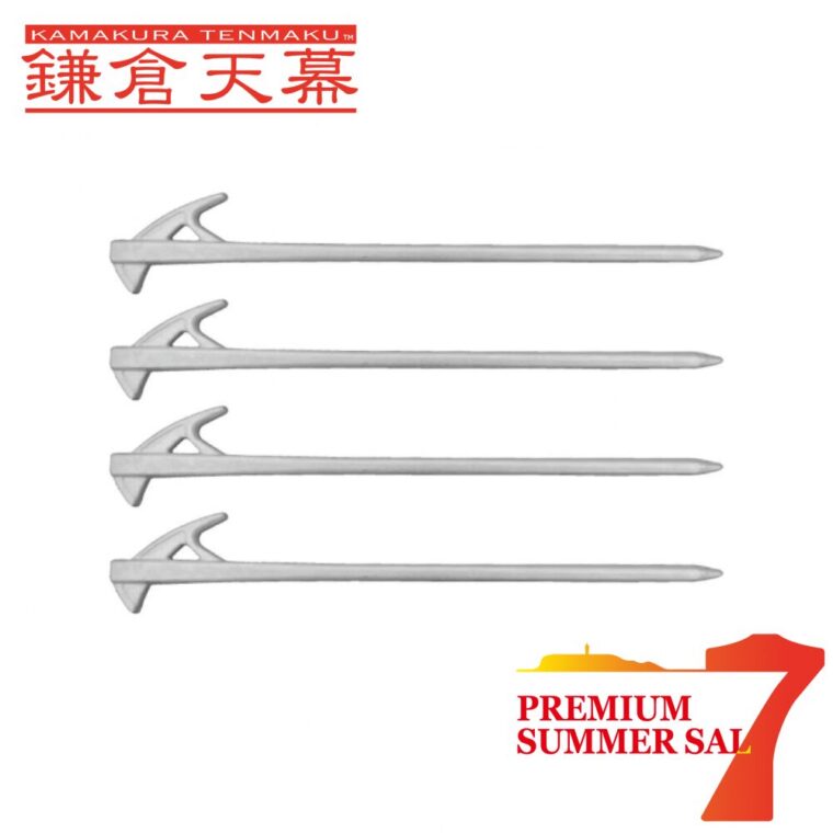 鎌倉天幕 Alumi Forged Anchor 30【アルミ鍛造4本入】