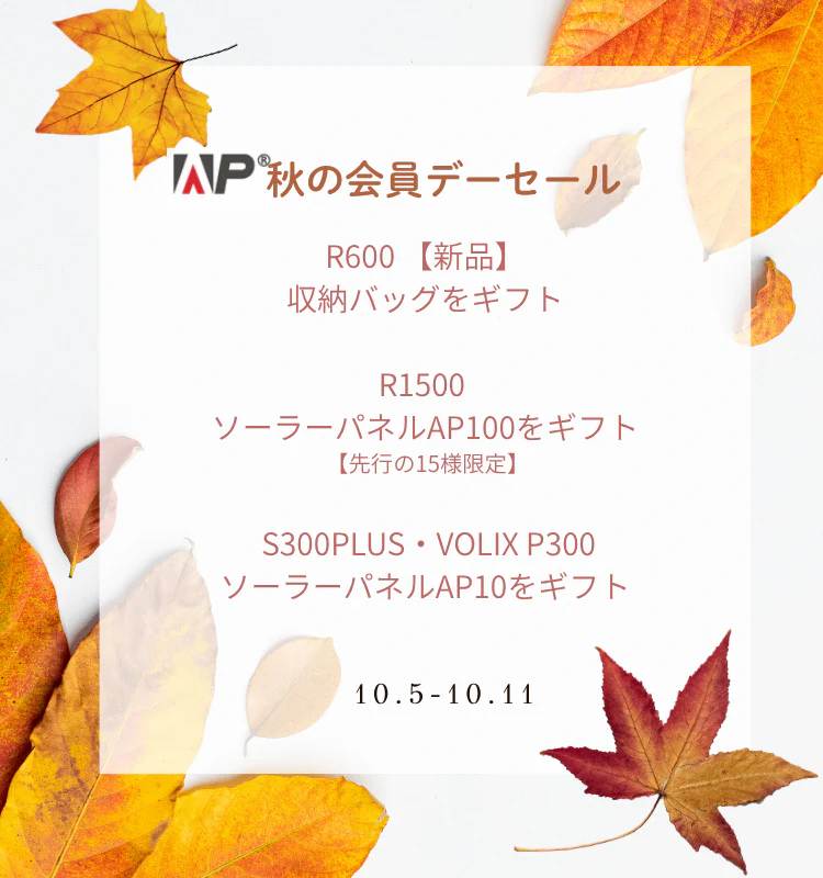 秋の会員デーセールの購入特典