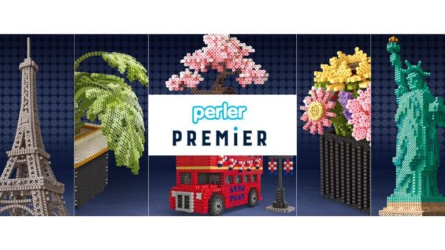 【アイロンビーズ】パーラービーズから本格的な立体作品のオールインワンセット「パーラープレミア」が新登場！